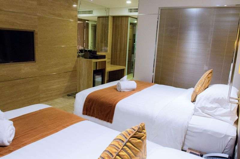 Twin Deluxe room Twin beds in Deluxe room 800